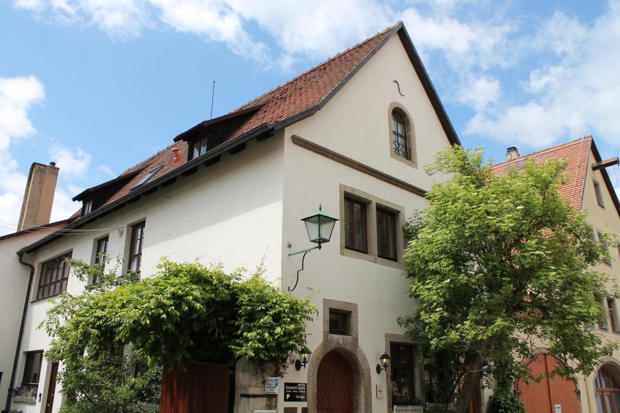 Kreuzerhof Hotel Garni โรเทนบวร์ก อ็อบ แดร์เทาเบอร์ ภายนอก รูปภาพ